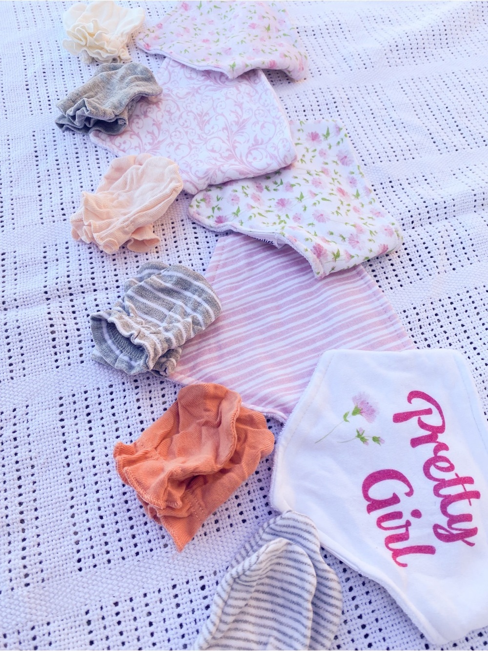Baby Girls Summertime Bundle | 100% Cotton Capsule Wardrobe 0-3 Months - Picture 7 of 7